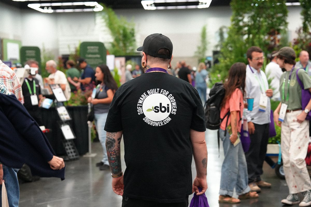 SBI at a grower trade show